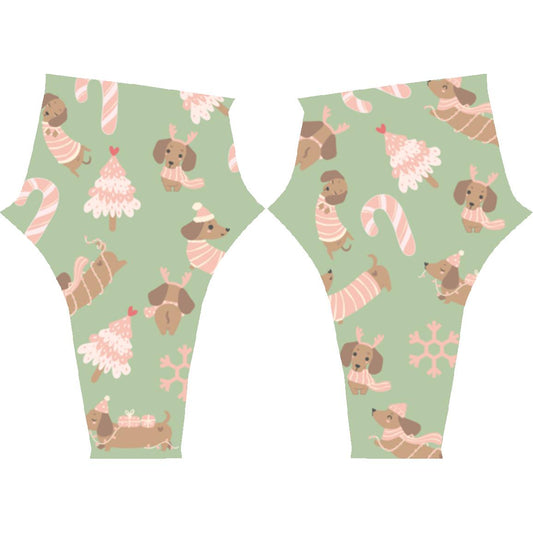 Pinky Pooch Christmas Leggings