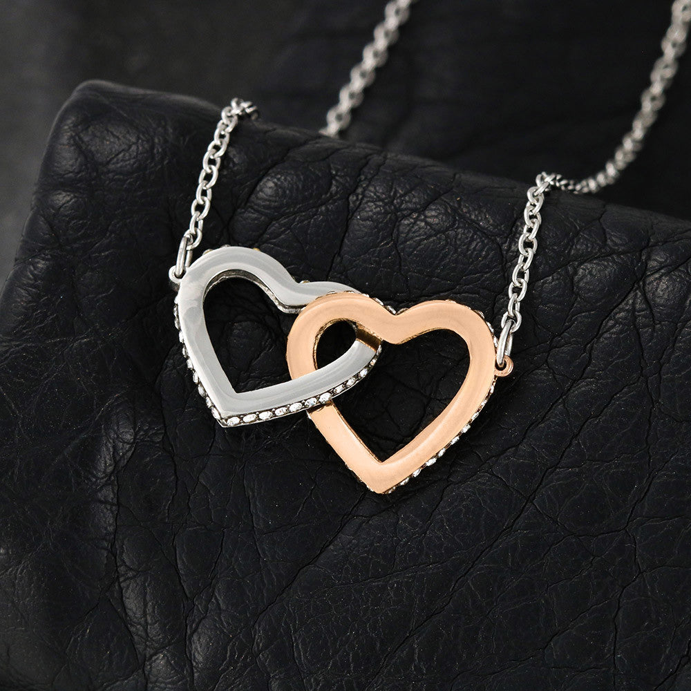 Godmother Interlocking Hearts Necklace | Godchild | Goddaughter | Godson